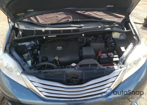 2017 Toyota Sienna из США, поврежденный, VIN 5TDYZ3DCXHS811327